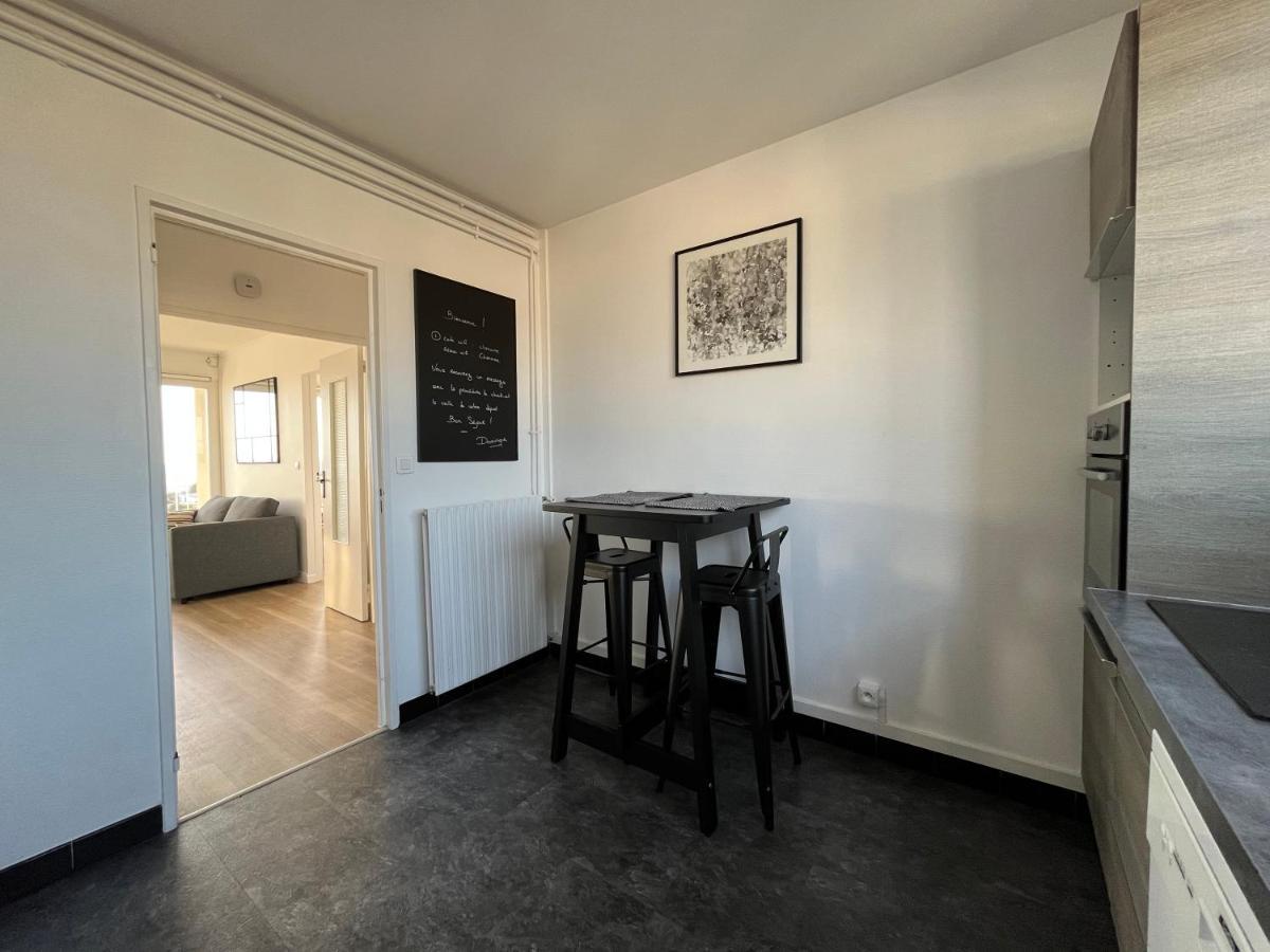 Nouveau! Appartement Vue Mer 180° Et Place Parking 布雷斯特 外观 照片