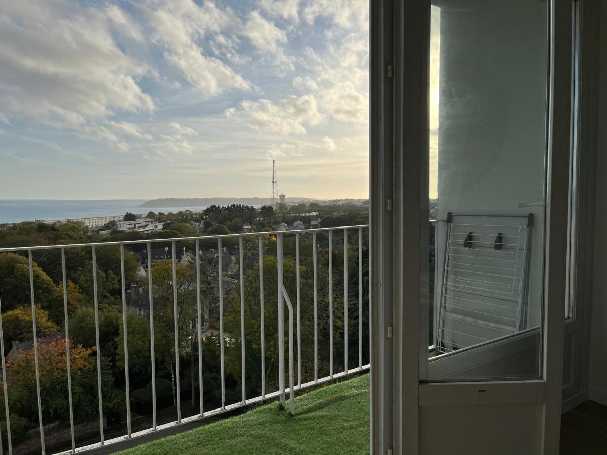Nouveau! Appartement Vue Mer 180° Et Place Parking 布雷斯特 外观 照片