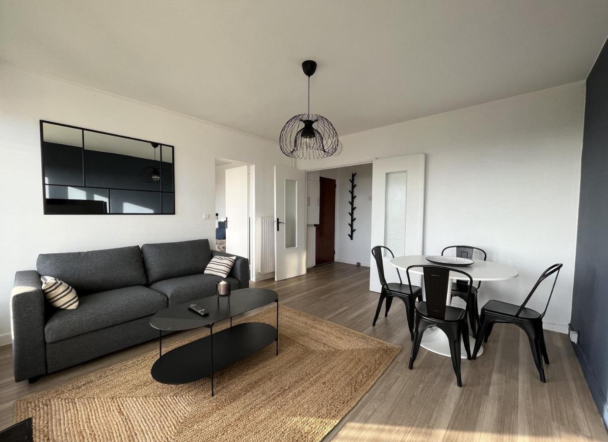 Nouveau! Appartement Vue Mer 180° Et Place Parking 布雷斯特 外观 照片