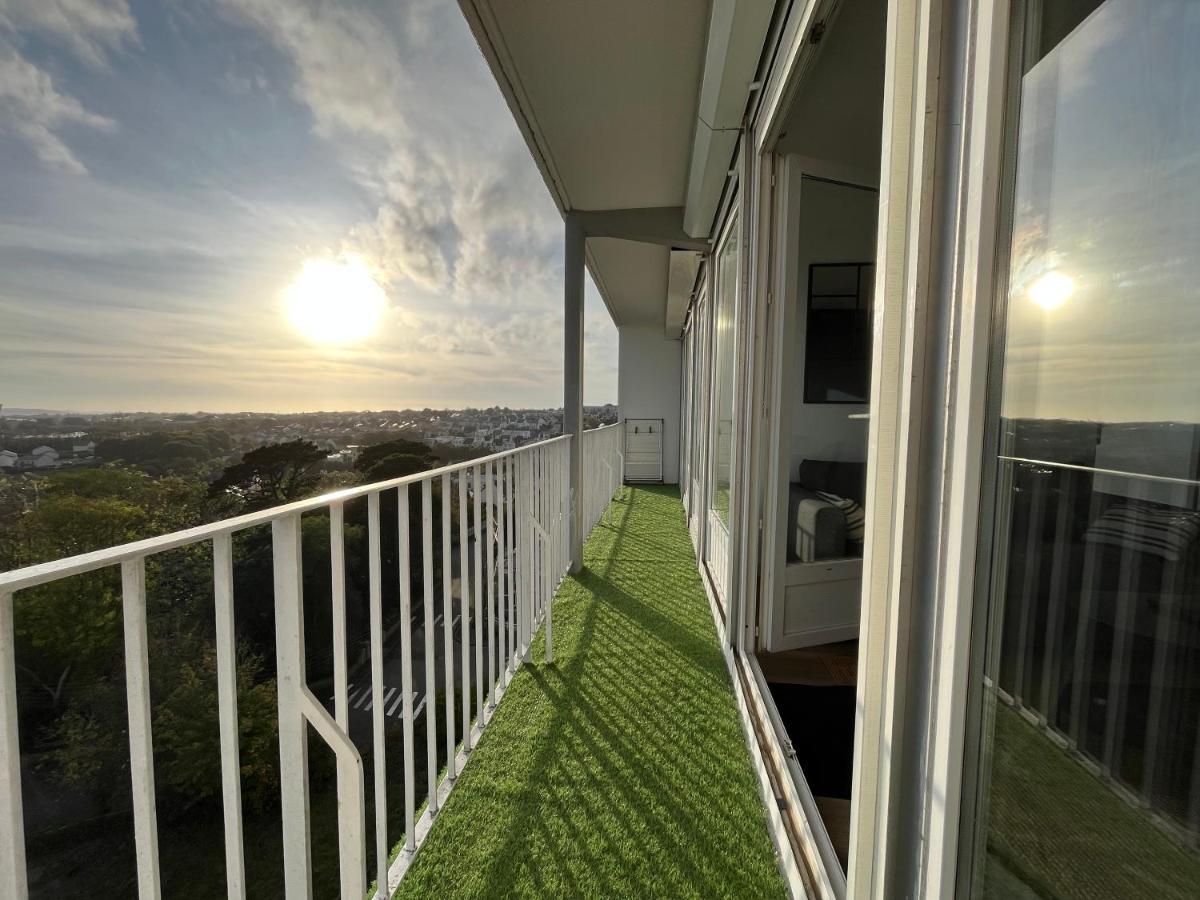 Nouveau! Appartement Vue Mer 180° Et Place Parking 布雷斯特 外观 照片